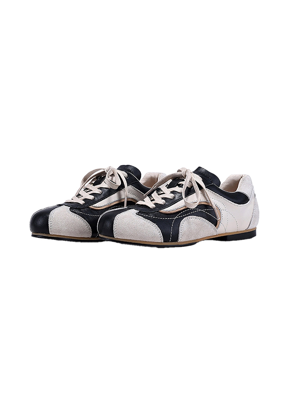 BellaLily丨Leather-Paneled Minimalist Training Shoes-Blue&White - PSYLOS 1, BellaLily丨Leather-Paneled Minimalist Training Shoes-Blue&White, Retro Trainers, BellaLily•JAPAN, PSYLOS 1